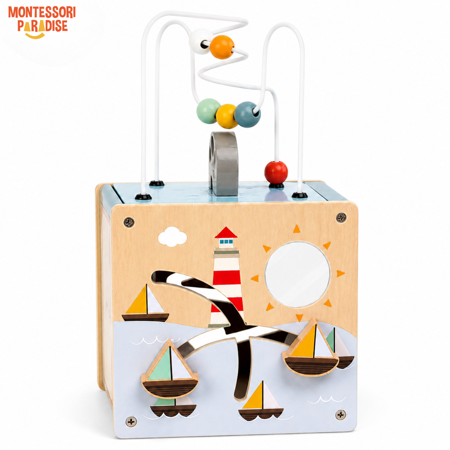 Montessori 5 in 1 Activity Cube