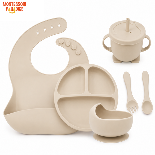 Silicone Baby Feeding Set 6-in-1