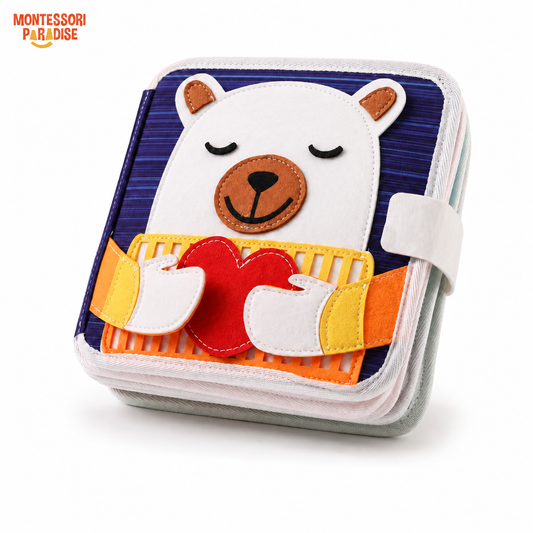 Montessori Bear Busy Book