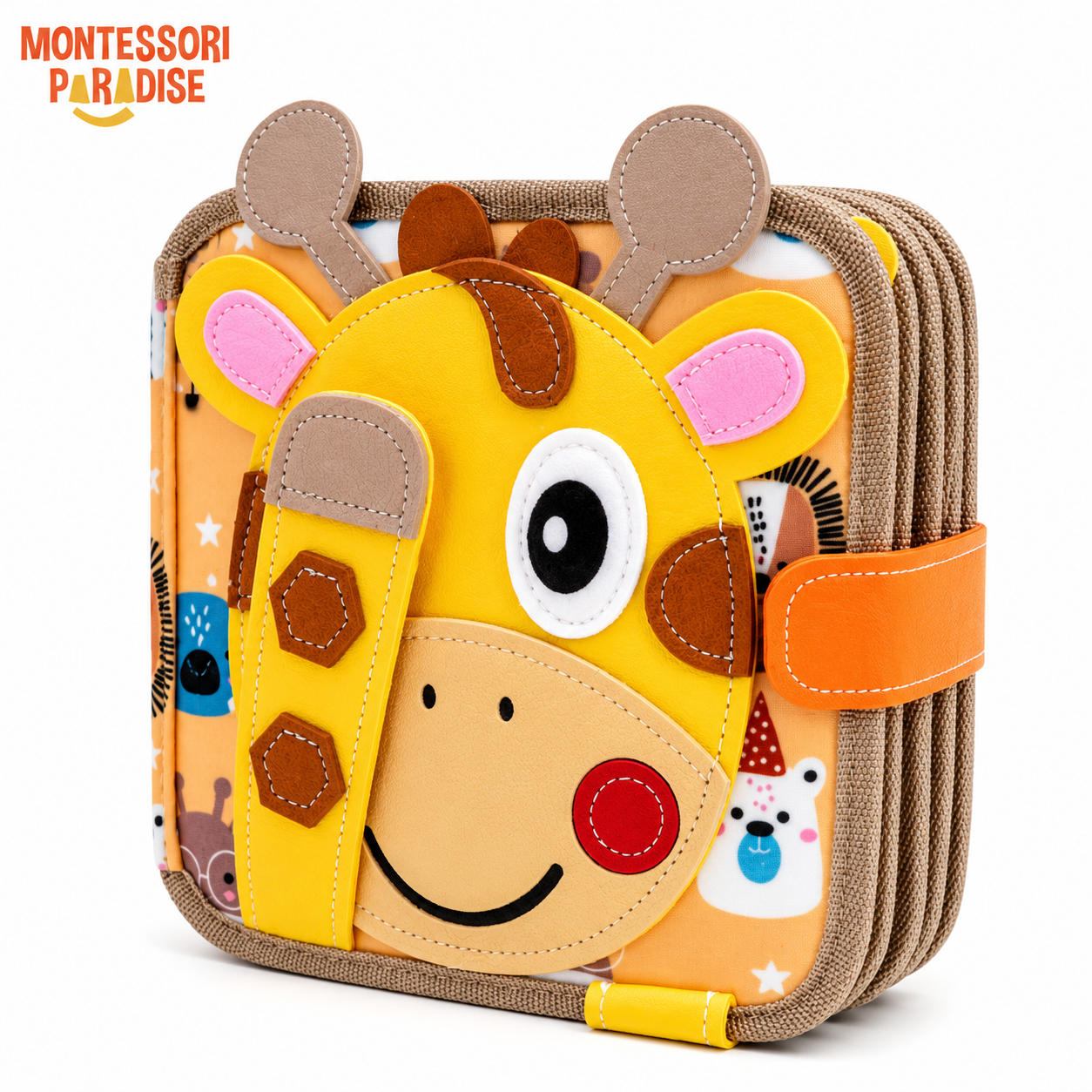 Montessori Giraffe Busy Book