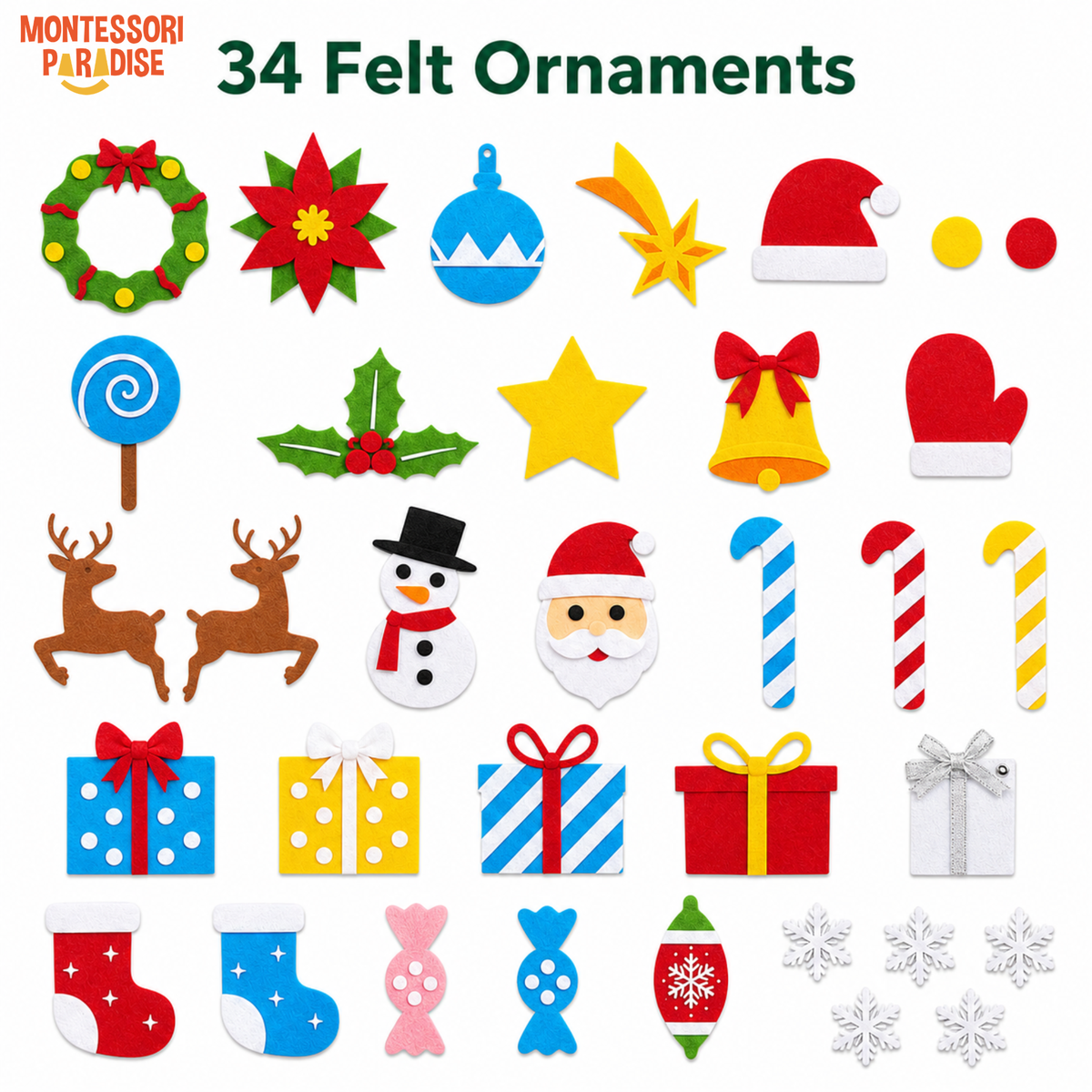 Festive Felt Tree