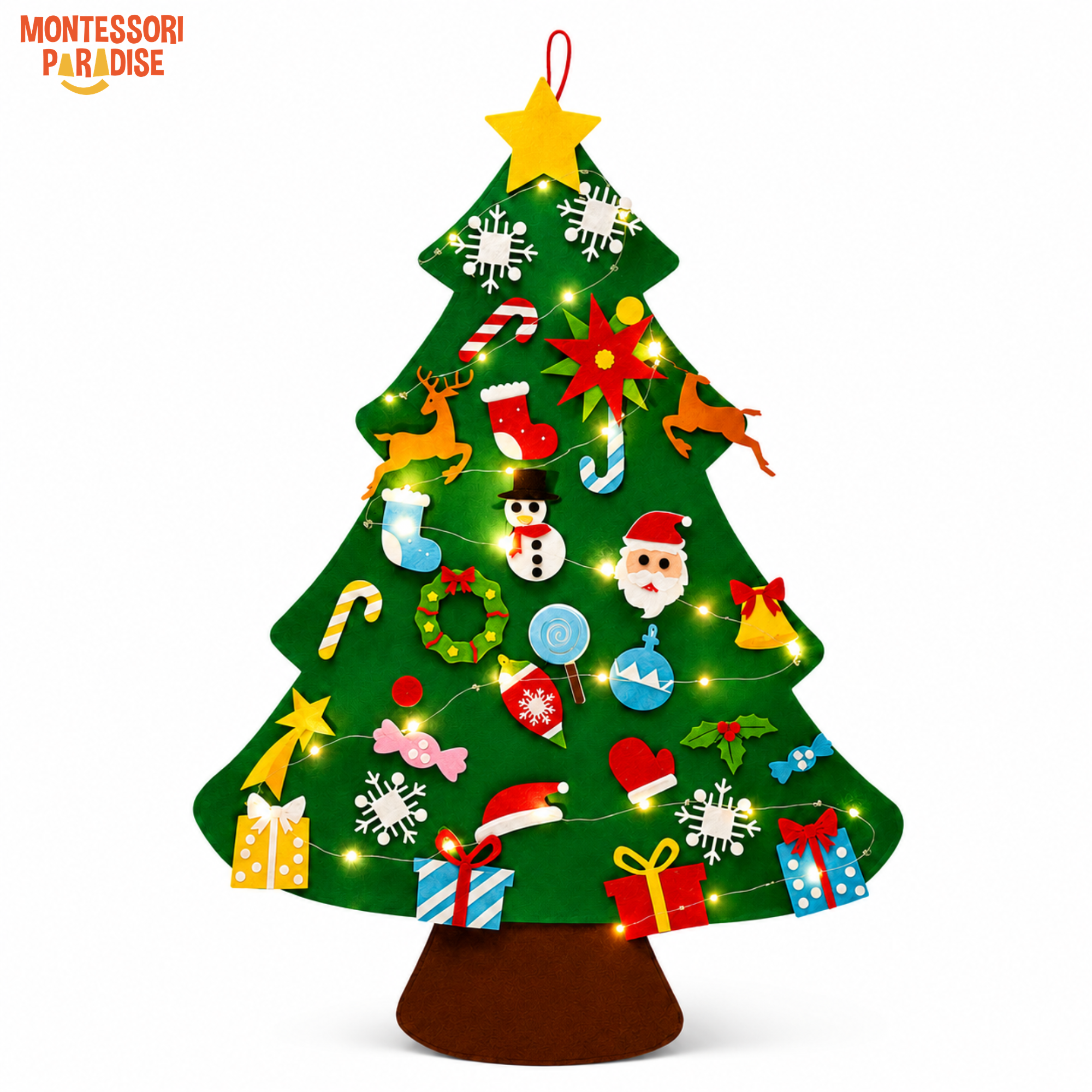 Festive Felt Tree