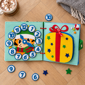 Montessori Santa Busy Book