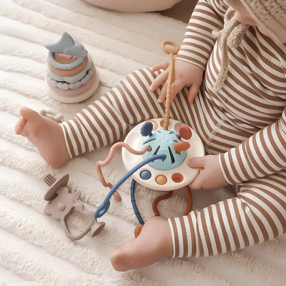 Montessori Sensory Pull Toy