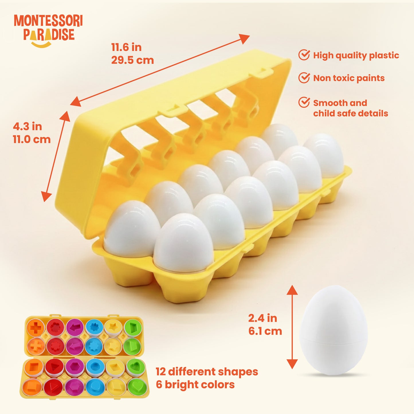 Montessori Egg Set