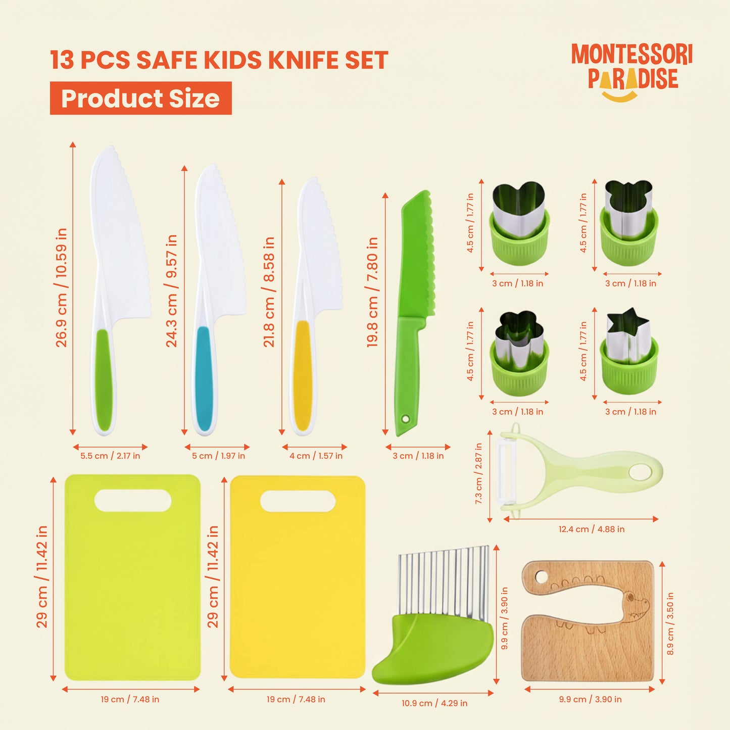 Montessori Little Chef Set