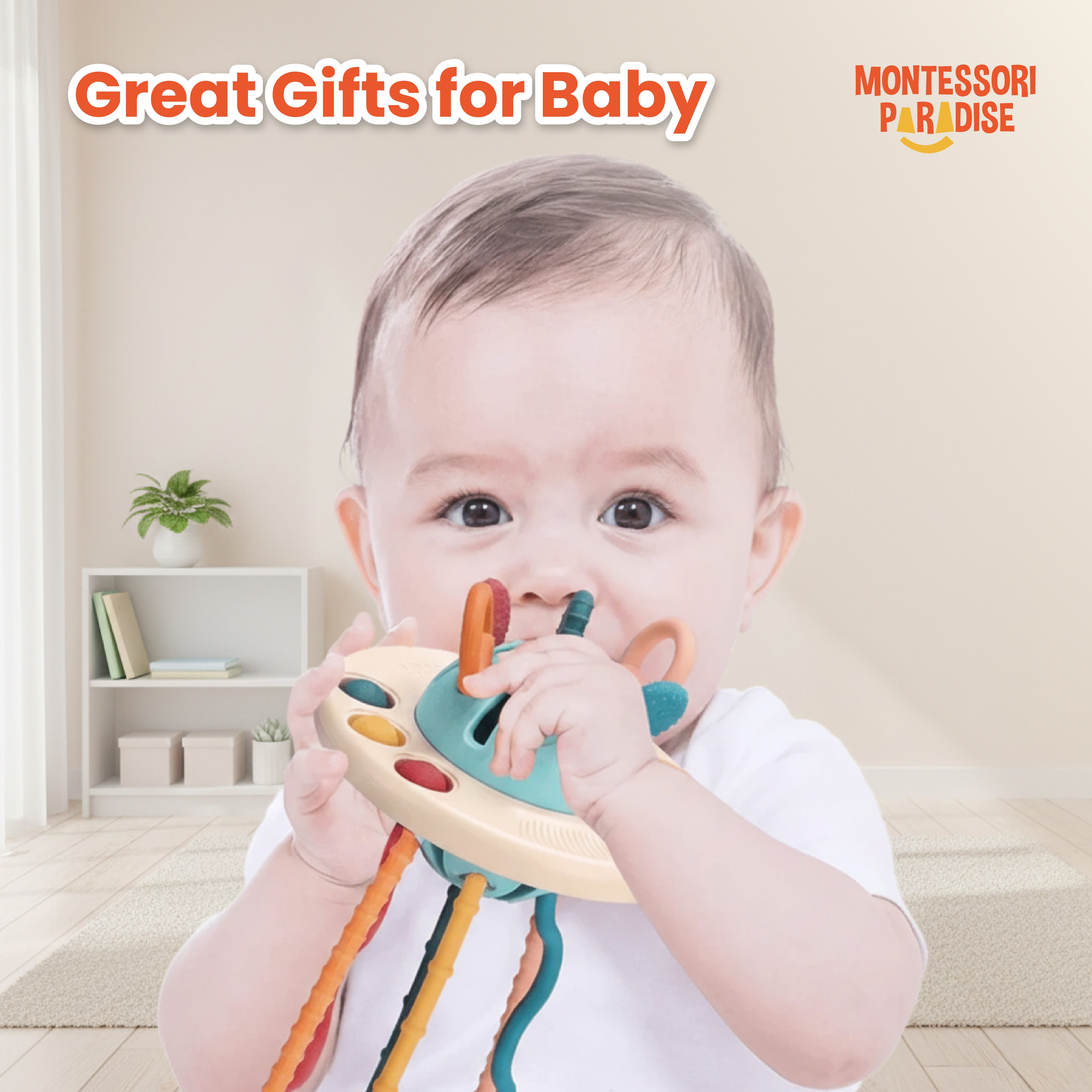 Montessori Sensory Pull Toy