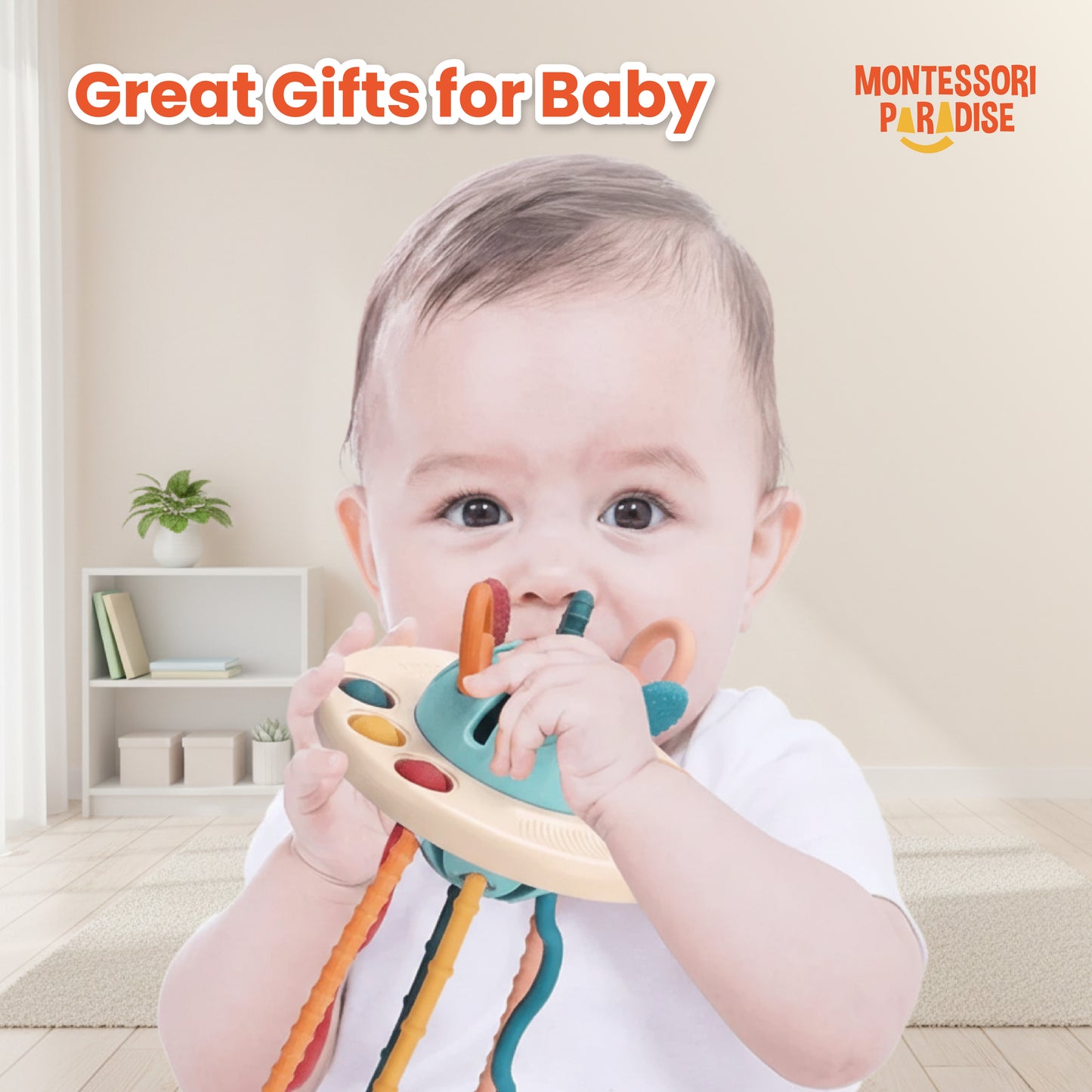 Montessori Sensory Pull Toy