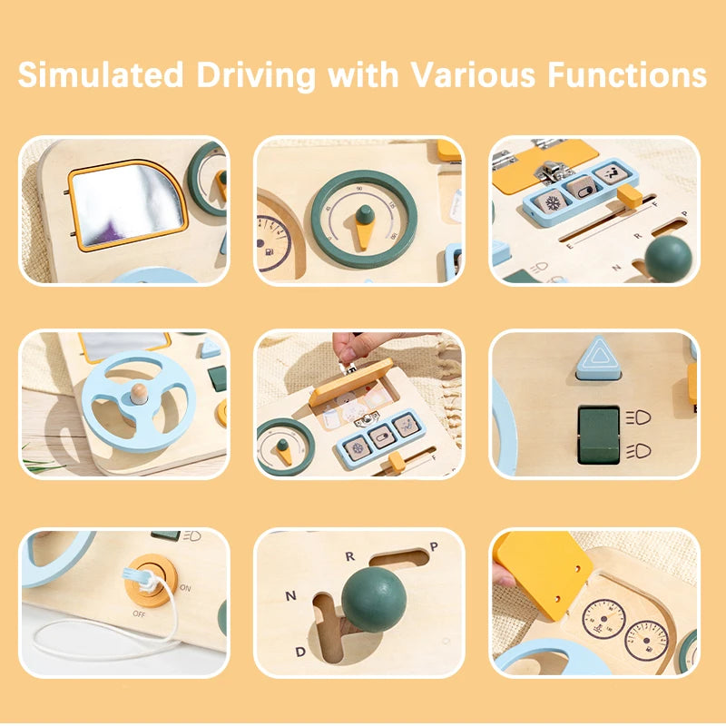 Montessori Car Busy Board