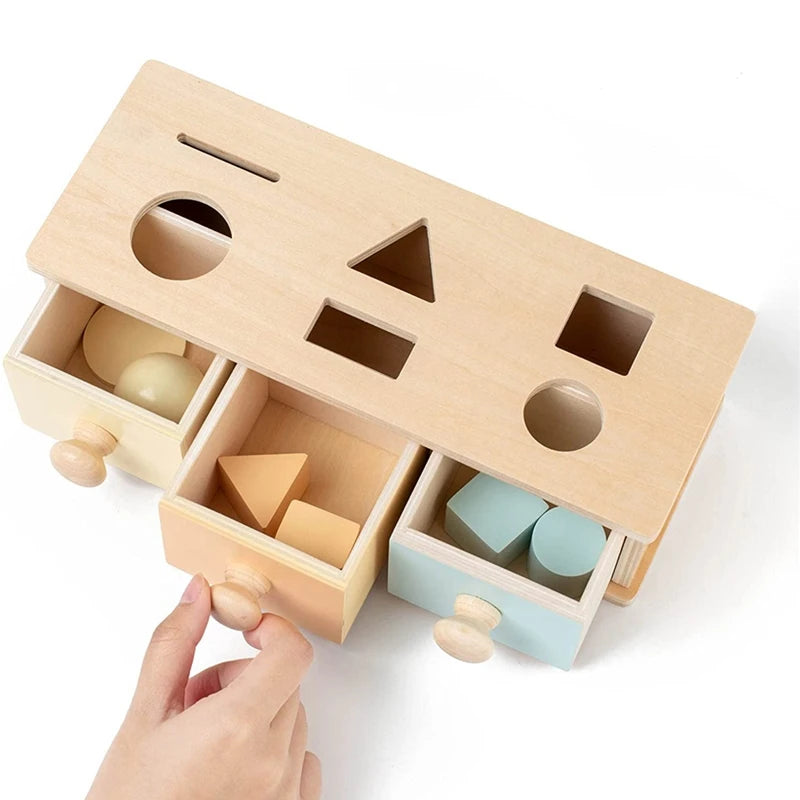 Montessori Wooden Learning Box