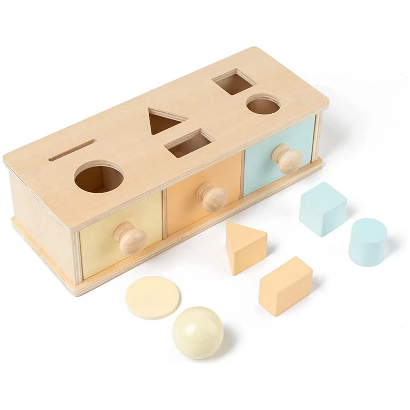 Montessori Wooden Learning Box