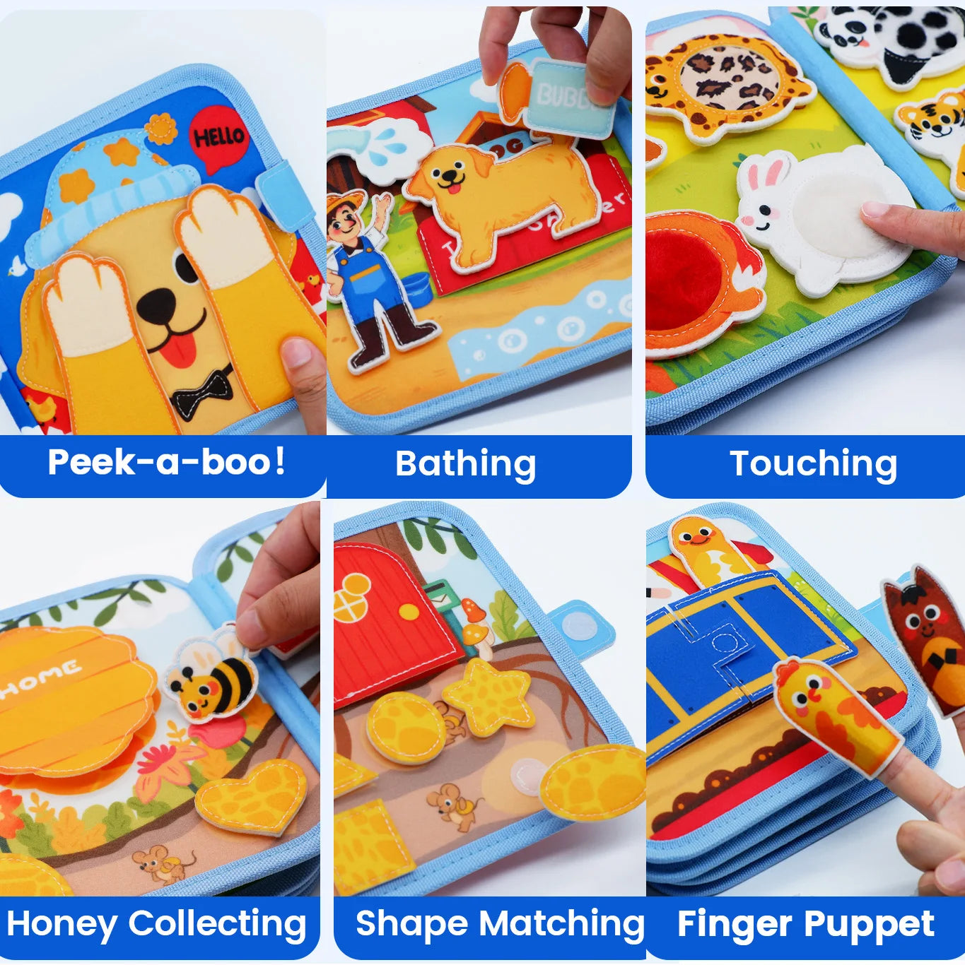 Montessori Farm/Puppy Busy Board