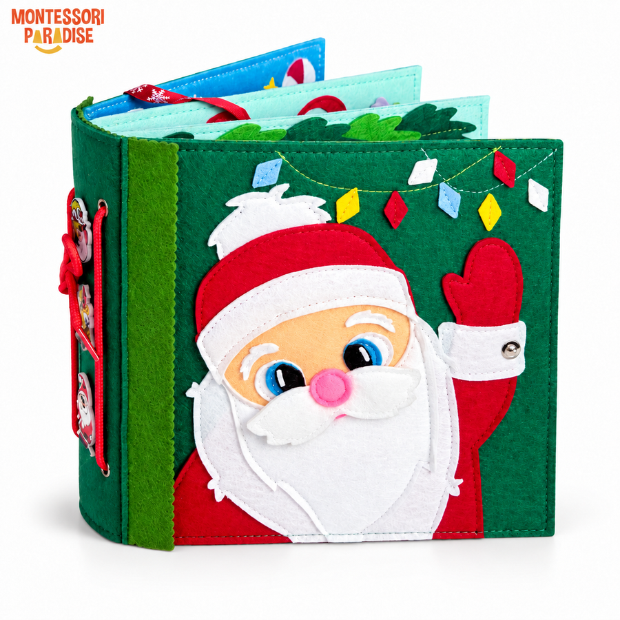 Montessori Santa Busy Book
