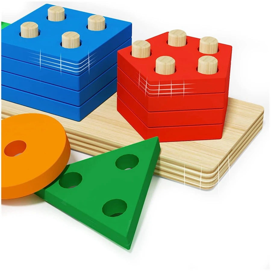 Montessori Wooden Sorting Puzzle